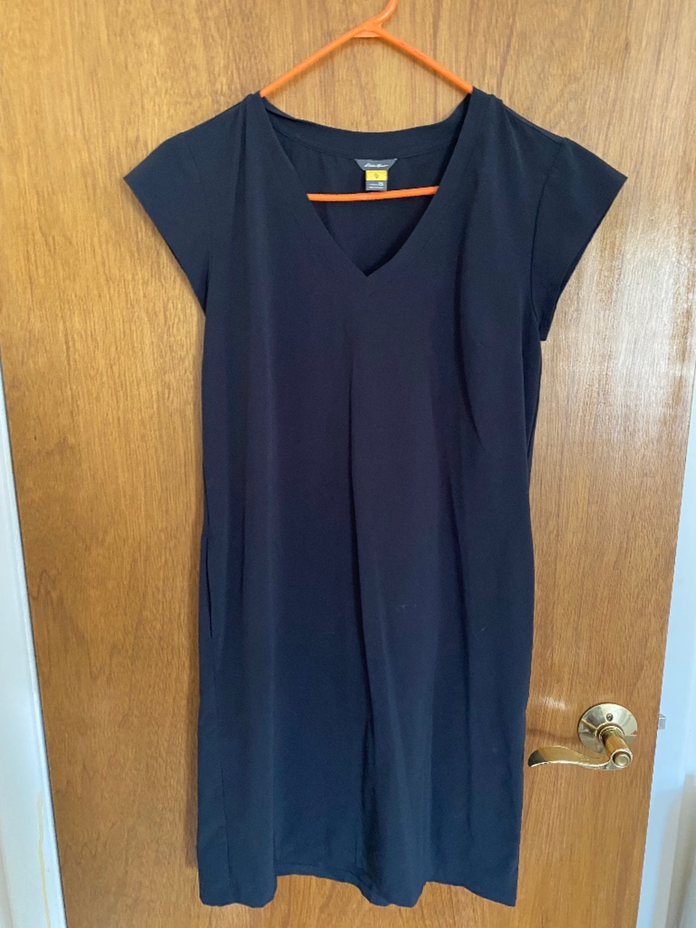 Eddie Bauer Wrinkle Resistant Travel Dress with Pockets